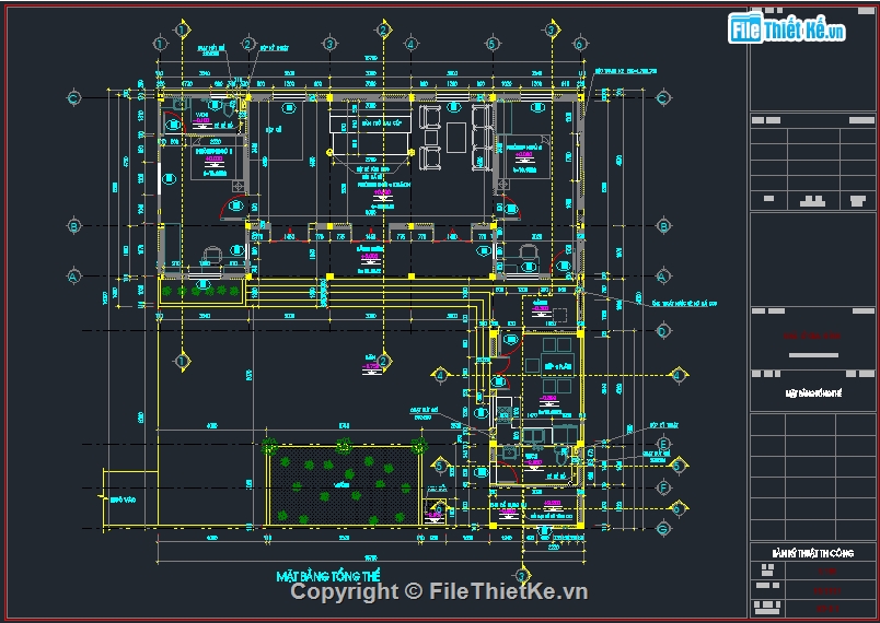 nhà cấp 4 đẹp,Autocad nhà cấp 4,Autocad nhà 5 gian,Nhà 6.8x16m,Thiết kế nhà 5 gian