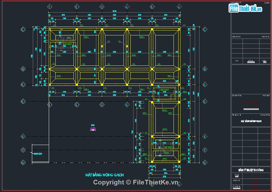 nhà cấp 4 đẹp,Autocad nhà cấp 4,Autocad nhà 5 gian,Nhà 6.8x16m,Thiết kế nhà 5 gian