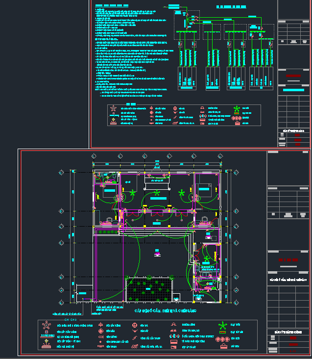 nhà cấp 4 đẹp,Autocad nhà cấp 4,Autocad nhà 5 gian,Nhà 6.8x16m,Thiết kế nhà 5 gian