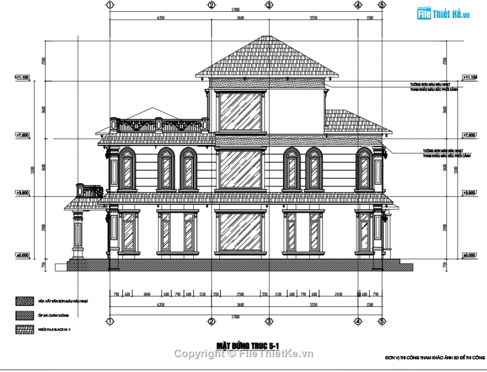 bản vẽ cad nhà 3 tầng,file cad nhà 3 tầng,bản vẽ nhà 3 tầng,filethietke nhà 3 tầng