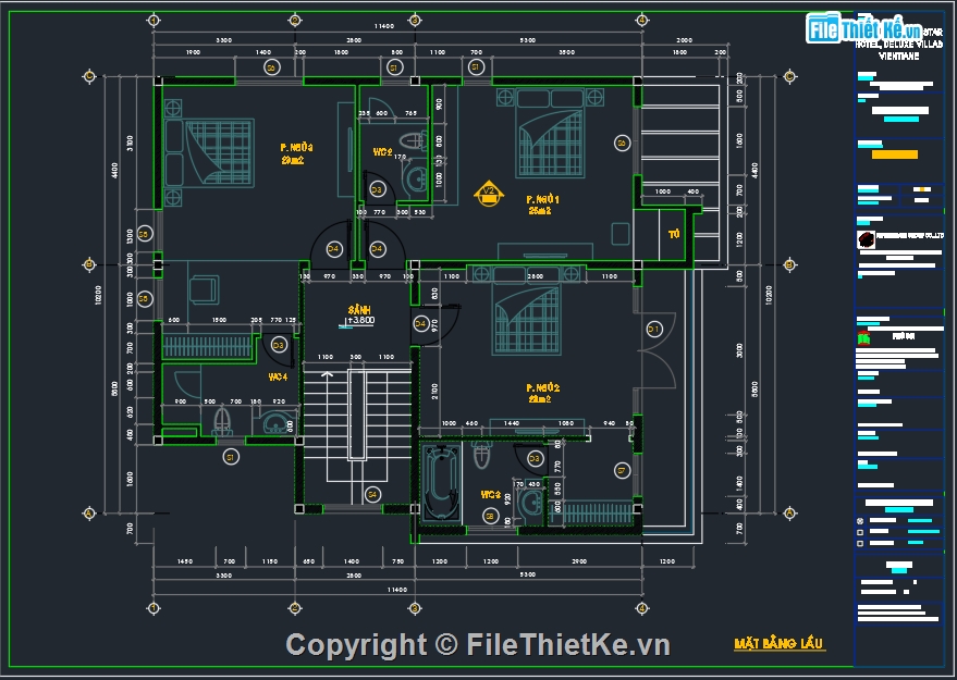 Bản vẽ 2 tầng hiện đại đẹp,Bản vẽ biệt thự 2 tầng,Bản vẽ biệt thự 2 tầng đẹp