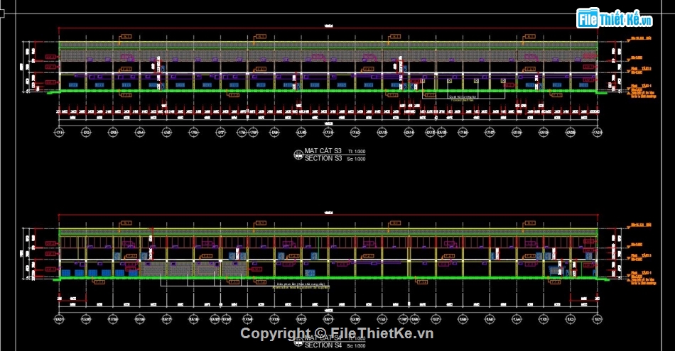 Bản vẽ Nhà máy sợi,File cad Nhà xưởng,hồ sơ thiết kế nhà xưởng,thiết kế nhà máy sợi,nhà máy bình dương