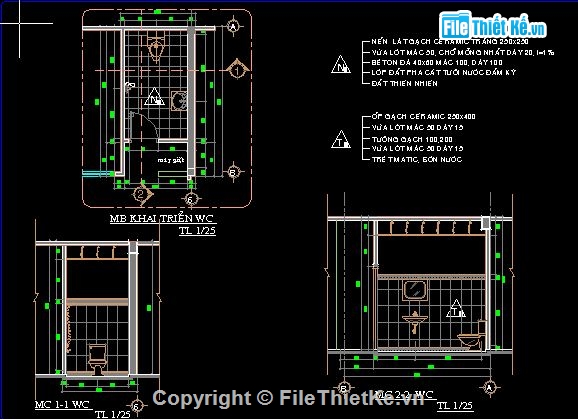 nhà kích thước 6 x 8.5m,1 tầng,Bản vẽ,nhà kích thước 6 x 18m,nhà 1 tầng,nhà kích thước 6 x 24m