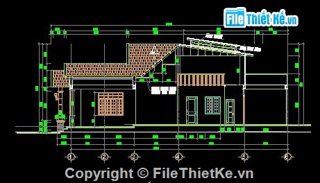 nhà kích thước 6 x 8.5m,1 tầng,Bản vẽ,nhà kích thước 6 x 18m,nhà 1 tầng,nhà kích thước 6 x 24m