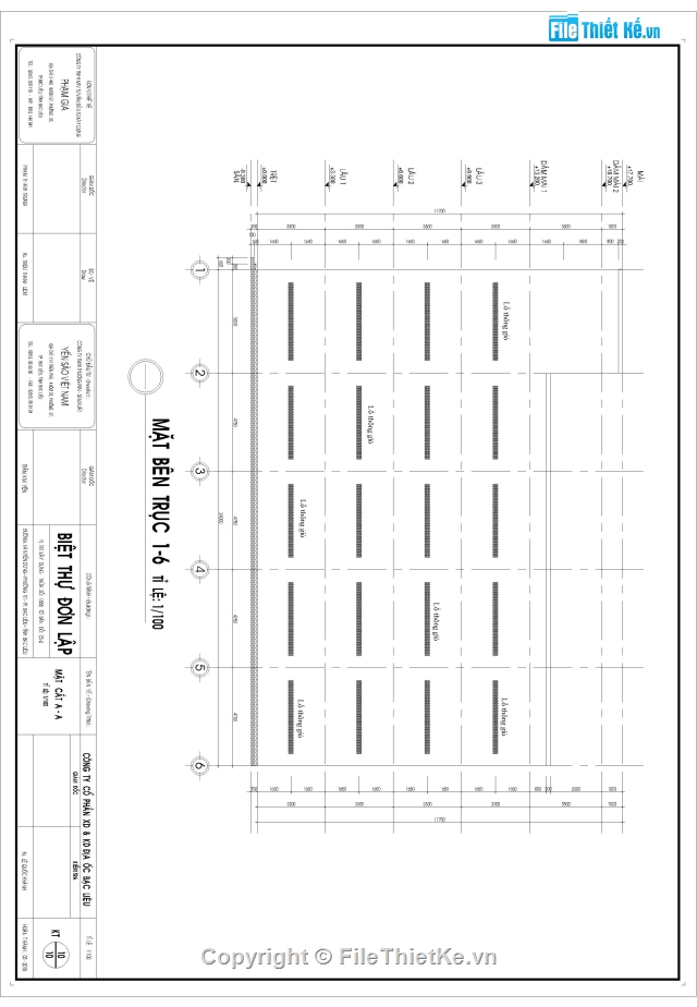 nhà nuôi chim yến,Bản vẽ nhà yến,bản vẽ nhà yến 5 tầng