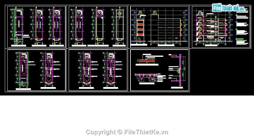 Bản vẽ nhà nuôi yến 4 tầng,nhà nuôi chim yến 5x20m,Bản vẽ nhà yến,Nhà nuôi yên ở nông thôn,Lam bê tông cho nhà yến,File cad nhà nuôi yến