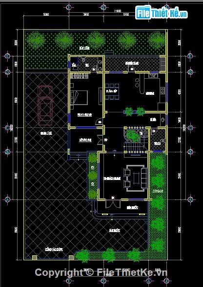 Nhà 2 tầng,kiến trúc 2 tầng,nhà ở 16x26m,kiến trúc nhà 2 tầng,kết cấu nhà 2 tầng