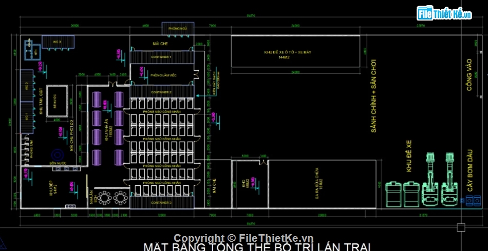 lán trại file cad,cad lán trại,lán trại fle cad