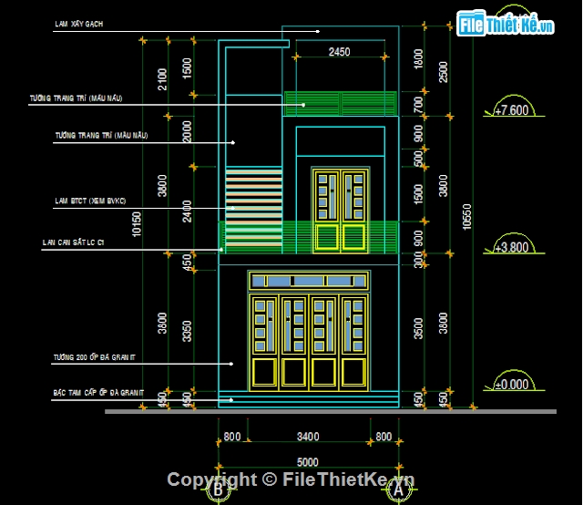 Nhà phố,Nhà phố 2 tầng,thiết kế nhà phố,mẫu nhà phố,bản vẽ nhà ở,nhà ở dân dụng