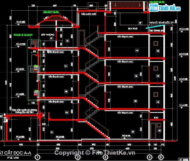 Nhà ở gia đình,Nhà 4 tầng đẹp,diện tích 5 x 20m