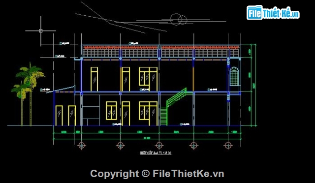 kiến trúc 5 tầng,kiến trúc và kết cấu,kiến trúc 2 tầng,kết cấu 2 tầng,kiến trúc 2  tầng