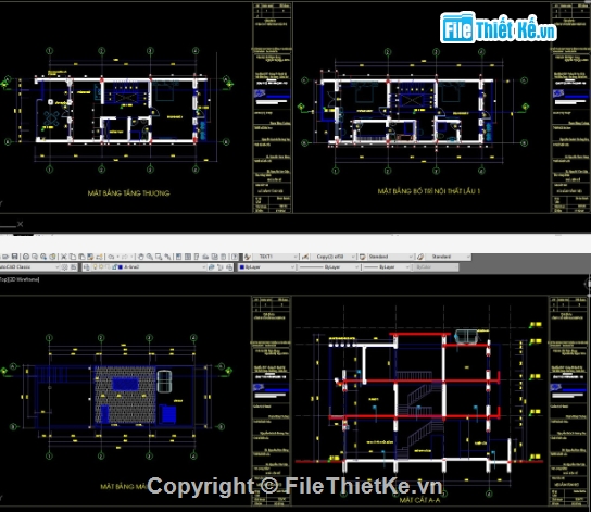 nhà phố 2 tầng,nhà 2 tầng cad,file cad nhà phố 2 tầng