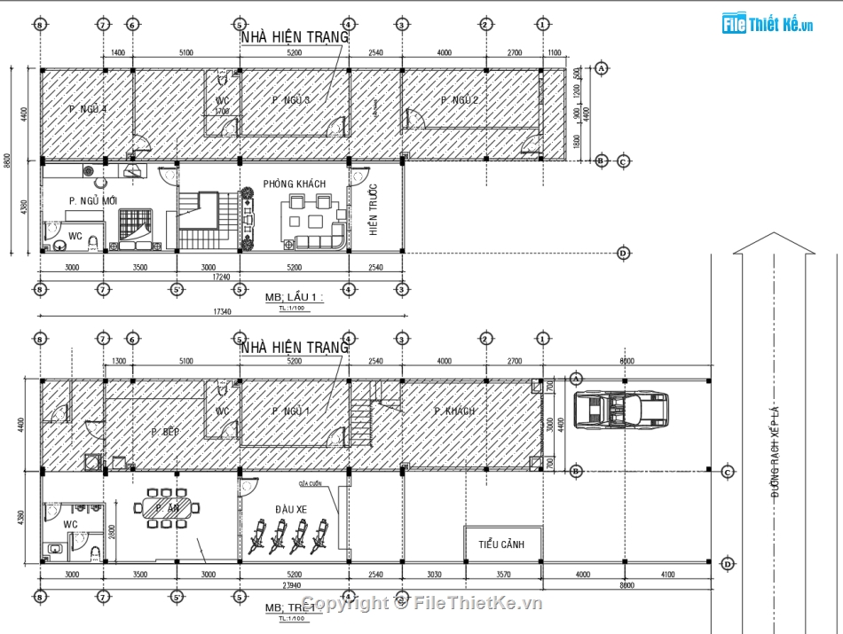 Bản vẽ nhà phố đẹp,Bản vẽ nhà phố tân cổ điển,Bản vẽ nhà phố 3 tầng tân cổ điển
