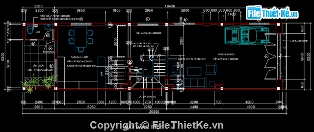 Bản vẽ,Bản vẽ nhà phố,nhà phố 3 tầng,5.3x18m,mặt tiền 5.3m,hồ sơ thiết kế