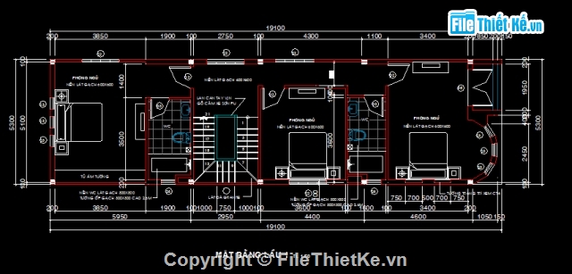 Bản vẽ,Bản vẽ nhà phố,nhà phố 3 tầng,5.3x18m,mặt tiền 5.3m,hồ sơ thiết kế