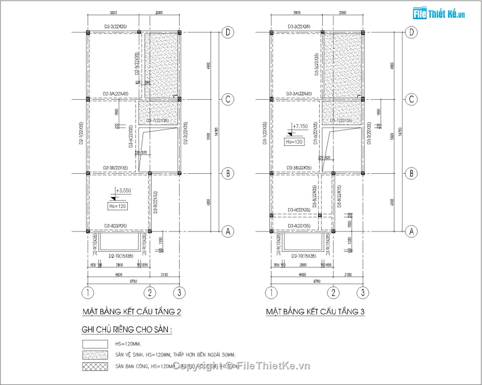 Bản vẽ nhà phố 3 tầng hiện đại,kích thước 7x20m,phối cảnh nhà ohố 3 tầng,nhà đẹp