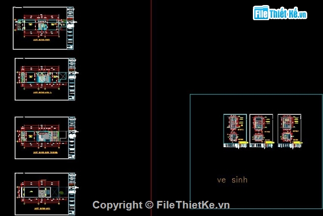 Bản vẽ nhà phố,nhà phố 3 tầng,kiến trúc 3 tầng,kết cấu nhà phố,Nhà phố 3 tầng 3.4x11m