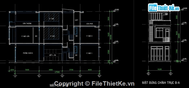 nhà phố 3 tầng,nhà 5 tầng,nhà phố 5 tầng,3 tầng,Bản vẽ nhà phố