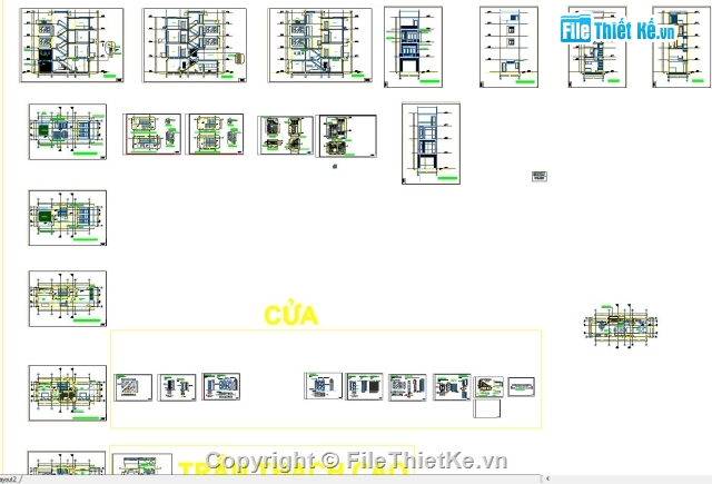 kiến trúc 5 tầng CAD,Nhà phố 4 tầng CAD,CAd kiến trúc 4 tầng,CAD Nhà phố 4 tầng,Nhà phố 4 tầng 1 tum