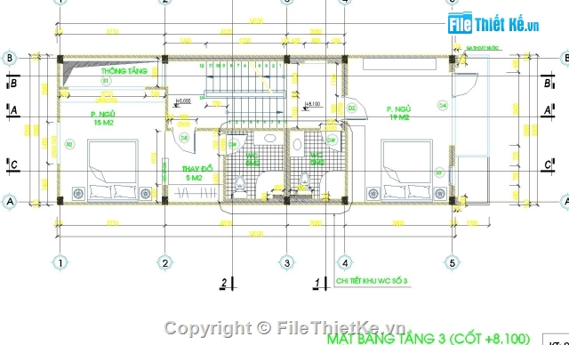 kiến trúc 5 tầng CAD,Nhà phố 4 tầng CAD,CAd kiến trúc 4 tầng,CAD Nhà phố 4 tầng,Nhà phố 4 tầng 1 tum