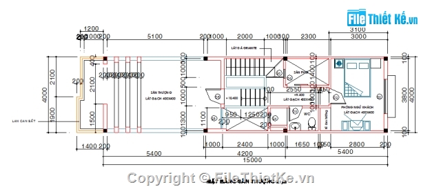 Bản vẽ full,nhà 4 tầng,Bản vẽ nhà phố,4 tầng,4x15m,4x22m