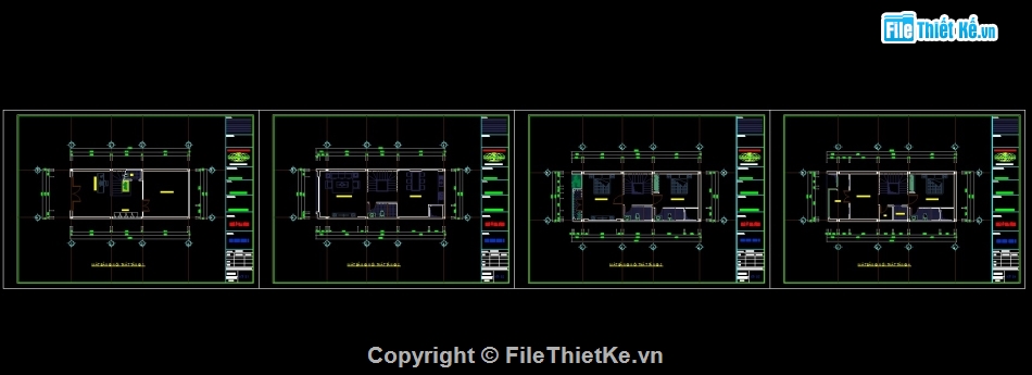 Bản vẽ nhà phố 4 tầng 5x12m,Thiết kế nhà 4 tầng 5x12m,Mẫu nhà phố 4 tầng 5x12m,nhà phố mặt tiền 5m