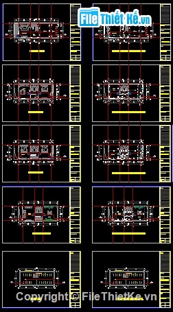 nhà phố 4 tầng 5x15m,Bản vẽ nhà phố 4 tầng 5x15m,Nhà phố 5x15m,5x15m,file cad nhà phố 5x15m