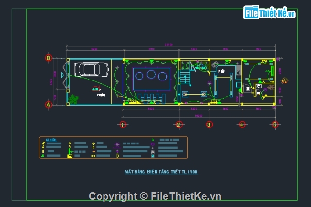 nhà phố 4 tầng,Bản vẽ nhà phố,nhà 4 tầng,nhà phố 4 tầng 5x22.19m