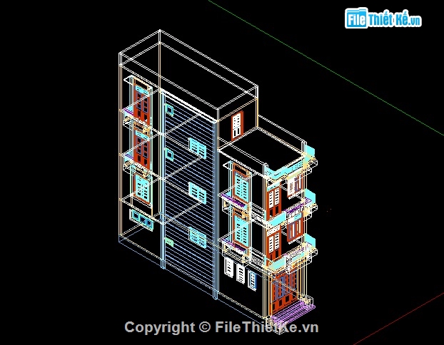 Nhà phố 4 tầng 3.5x12.5m,Bản vẽ nhà phố 4 tầng 3.5x12.5m,bản vẽ nhà phố 4 tầng,Nhà phố 4 tầng,Nhà phố 3.5x12m