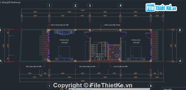 bản vẽ nhà phố,bản vẽ nhà ống,nhà phố 4 tầng 4.5x14.2m,nhà ống 4 tầng,bản vẽ nhà phố 4 tầng