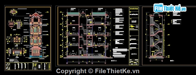 nhà phố 4 tầng 4.3x13m,bản vẽ nhà phố 4 tầng 4.3x13m,thiết kế nhà phố 4 tầng,bản vẽ thiết kế nhà phố 4 tầng mặt tiền 4.3m