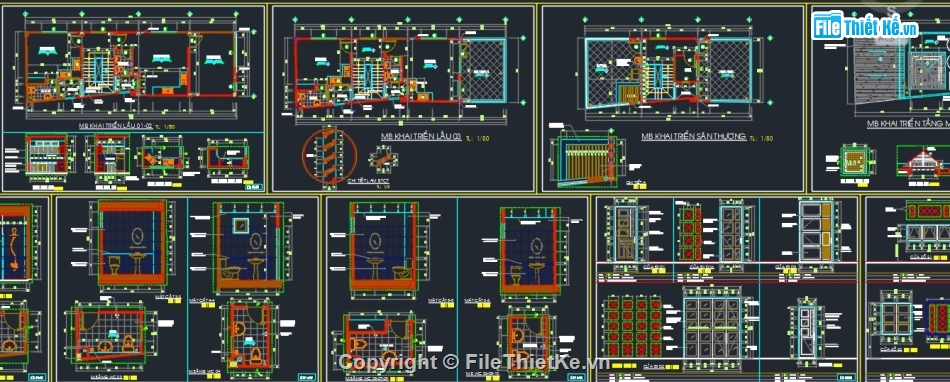 Bản vẽ nhà phố 5 tầng,nhà phố 5.5 tầng 5.54x16.4m,Hồ sơ cad nhà phố 5.5 tầng,File cad nhà phố 5.5 tầng