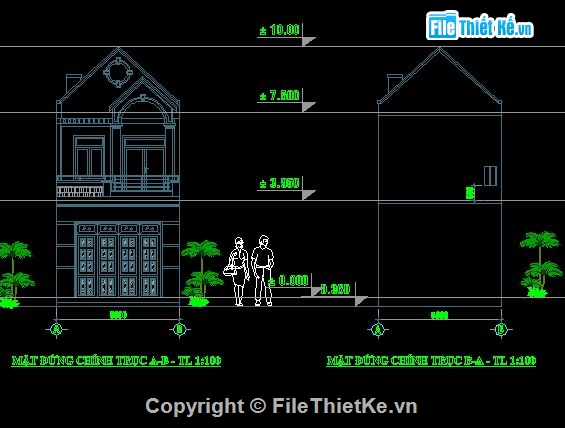 nhà phố 2 tầng,nhà phố 5x18m,nhà 2 tầng mái thái,nhà phố mái thái