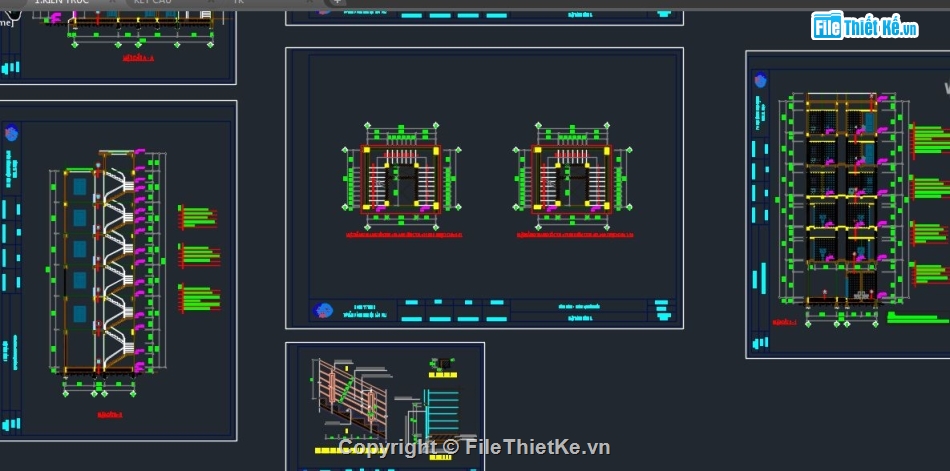 Bản vẽ nhà phố,nhà phố 6 tầng,Bản vẽ nhà phố 6 tầng,cad nhà 6 tầng 8x16m,Kiến trúc nhà 6 tầng