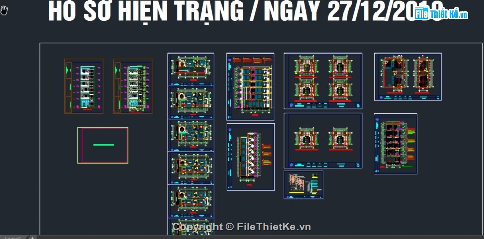 Bản vẽ nhà phố,nhà phố 6 tầng,Bản vẽ nhà phố 6 tầng,cad nhà 6 tầng 8x16m,Kiến trúc nhà 6 tầng