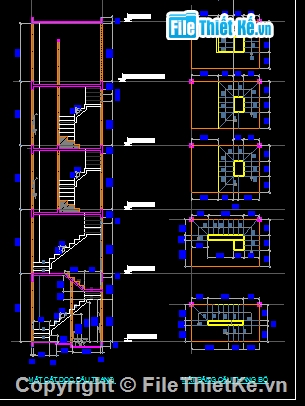 Bản vẽ nhà phố,nhà phố đẹp,nhà phố 5 tầng nhỏ,nhà phố 3.5 x 7.6m