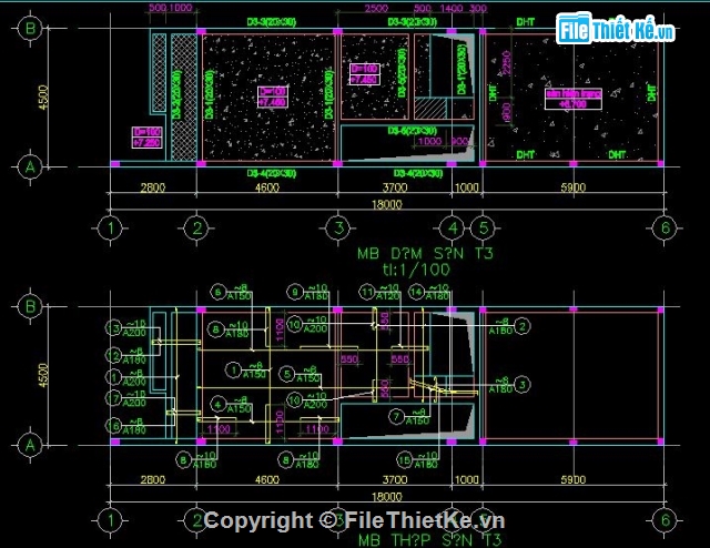 Bản vẽ nhà phố,nhà phố 4.5x8.9m,thiết kế nhà phố,nhà phố kích thước 4.5 x 9m