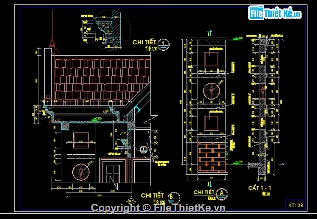 bản vẽ nhà phố kích thước 5mx17.1m,bản vẽ nhà phố  5x17.1m,bản vẽ nhà kích thước 5x17.1m