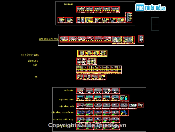 Bản vẽ nhà phố,nhà 5 tầng,thiết kế lệch tầng,bản vẽ nhà 5 tầng lệch