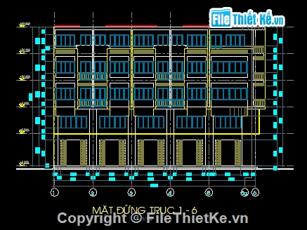 Bản vẽ,Nhà phố,Nhà liền kề,Bản vẽ kiến trúc Nhà,Nhà phố liền kề,Nhà phố kt mỗi căn kt4.5x14.3