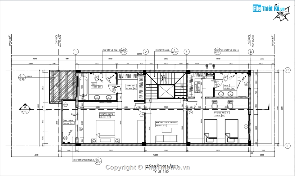 Bản vẽ nhà phố đẹp,Bản vẽ nhà phố mái thái đẹp,Bản vẽ nhà phố 3 tầng
