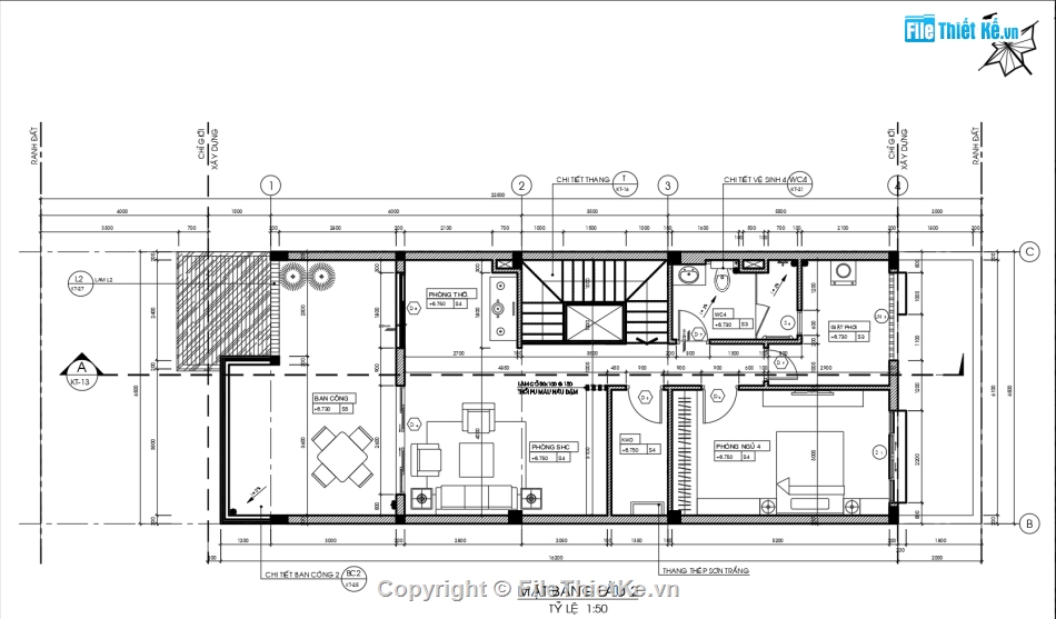 Bản vẽ nhà phố đẹp,Bản vẽ nhà phố mái thái đẹp,Bản vẽ nhà phố 3 tầng