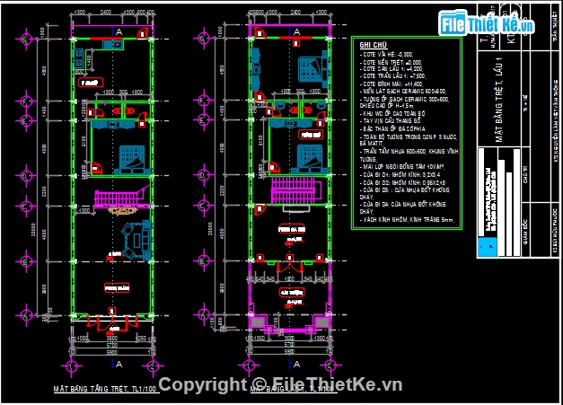 nhà phố mái thái đẹp,Bản vẽ nhà phố,Bản vẽ nhà phố 2 tầng