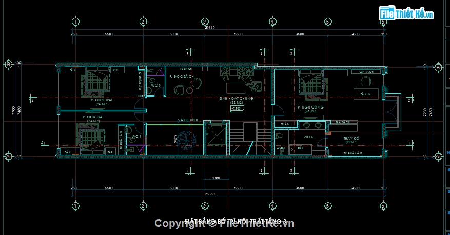 Nhà phố 4 tầng,bản vẽ nhà phố 4 tầng,Bản vẽ nhà phố 4 tầng đẹp,Autocad bản vẽ nhà phố 4 tầng