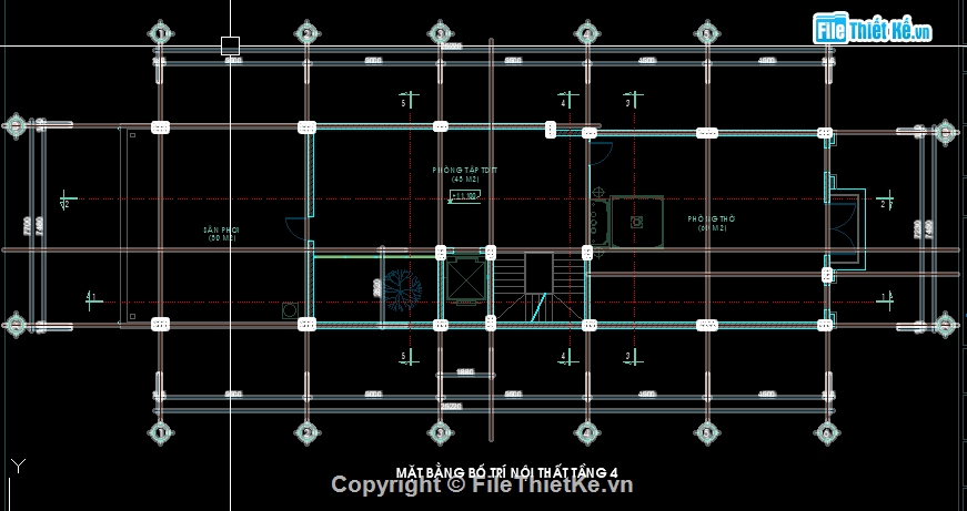 Nhà phố 4 tầng,bản vẽ nhà phố 4 tầng,Bản vẽ nhà phố 4 tầng đẹp,Autocad bản vẽ nhà phố 4 tầng