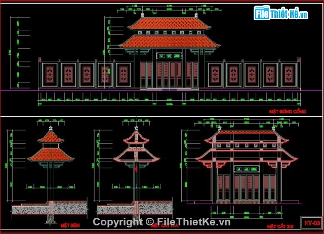 Bản vẽ nhà thờ,nhà thờ kích thước 10x14m,kiến trúc nhà thờ,tổng thể nhà thờ