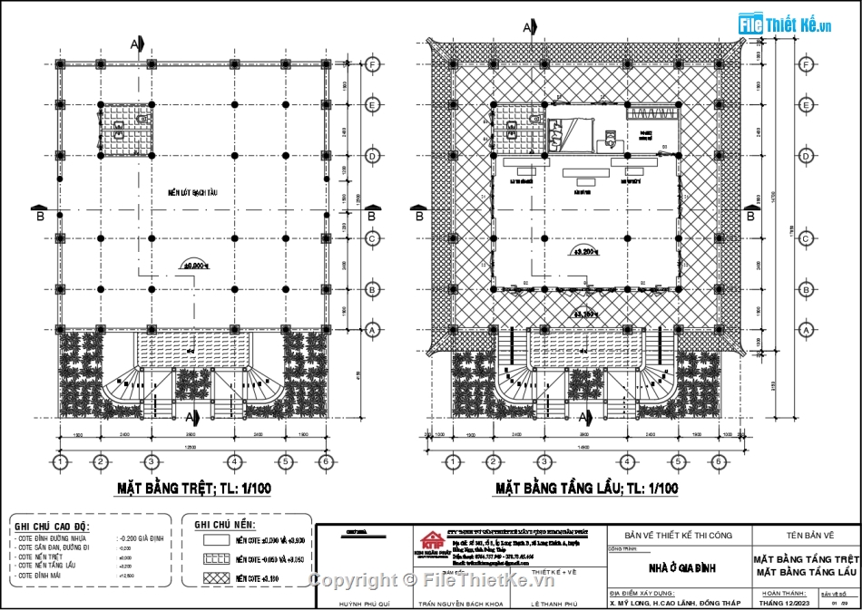 Bản vẽ nhà thờ họ,Bản vẽ nhà thờ họ đẹp,Bản vẽ nhà thờ họ 2 tầng