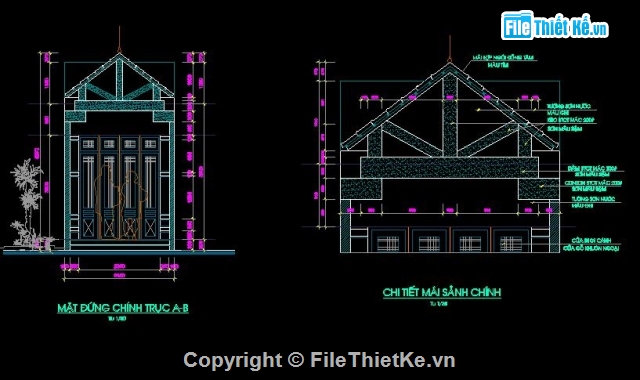 mẫu nhà trệt,bản vẽ nhà trệt,thiết kế nhà trệt