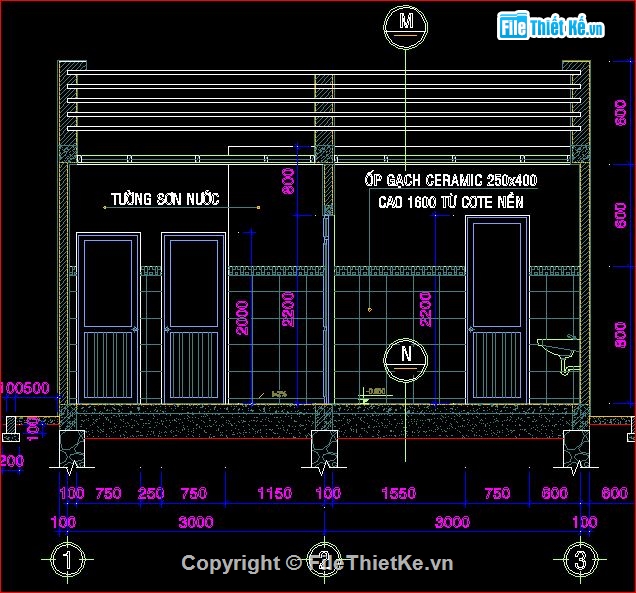 nhà vệ sinh,thiết kế nhà vệ sinh y tế,bản vẽ nhà vệ sinh y tế