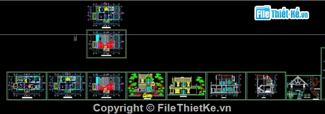 kiến trúc nhà đẹp,kiến trúc nhà,Bản vẽ full
